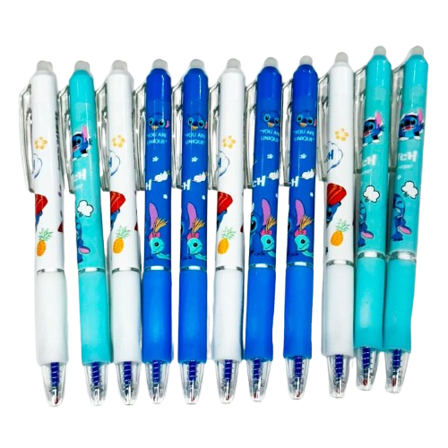 Caneta Stitch Escreva Apaga